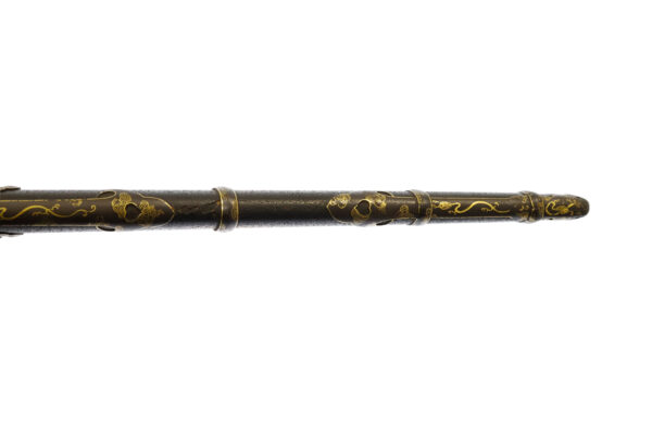 Antique Japanese Sword Katana Signed by Edo Echizen Yasutsugu<br> NTHK Kanteisho for the blade with the antique sword stand - Image 21