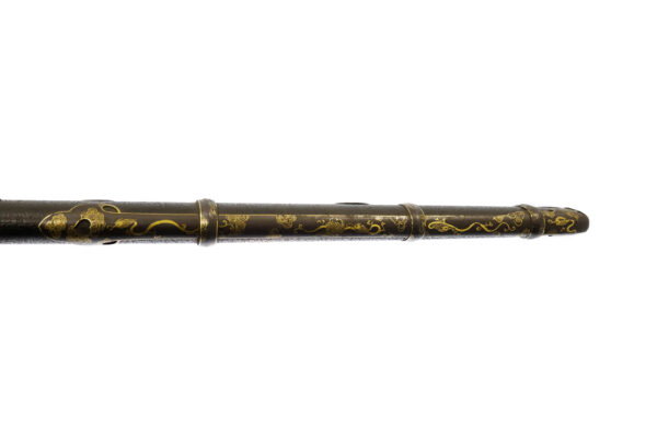 Antique Japanese Sword Katana Signed by Edo Echizen Yasutsugu<br> NTHK Kanteisho for the blade with the antique sword stand - Image 22