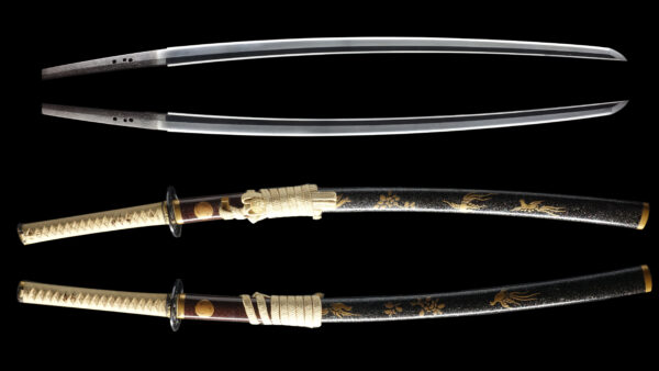 Antique Japanese Sword Katana Attributed to Aoe Tsuguyoshi <br> NTHK <span style="color: #ff0000;"><strong>Yushu Saku</strong></span> Certificate - Image 12