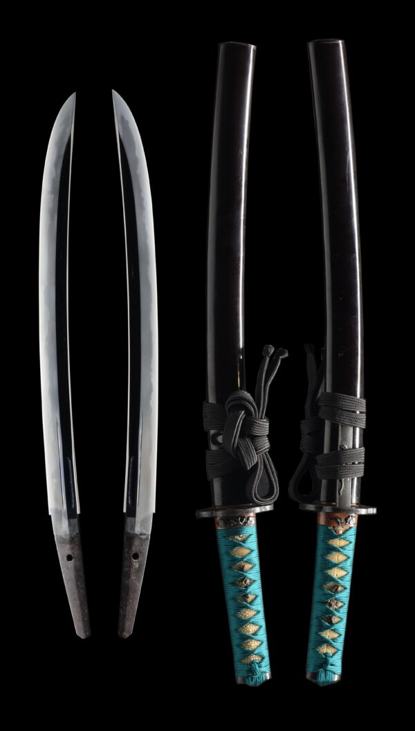 Antique Japanese Sword Wakizashi attributed to Hoki no Kami Nobutaka<br> NBTHK <span style="color: #ff0000;">Hozon</span> Certificate - Image 7