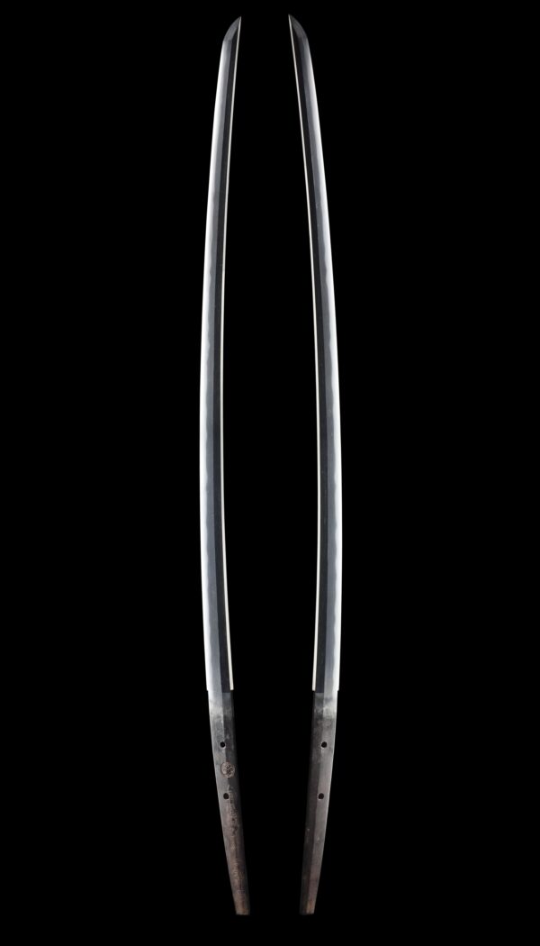 Antique Japanese Sword Katana Signed by Edo Echizen Yasutsugu<br> NTHK Kanteisho for the blade with the antique sword stand - Image 6