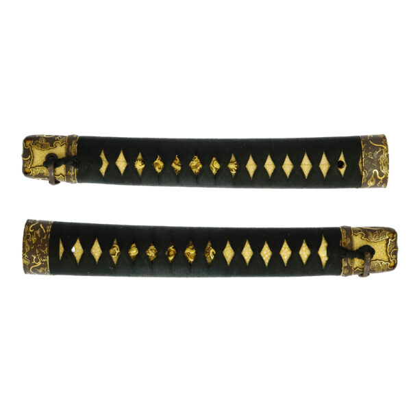 Antique Japanese Sword Katana Signed by Edo Echizen Yasutsugu<br> NTHK Kanteisho for the blade with the antique sword stand - Image 15