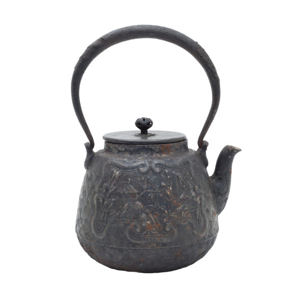Japanese Iron Kettle<br>Tetsubin (Tea Tool-37) - Image 2