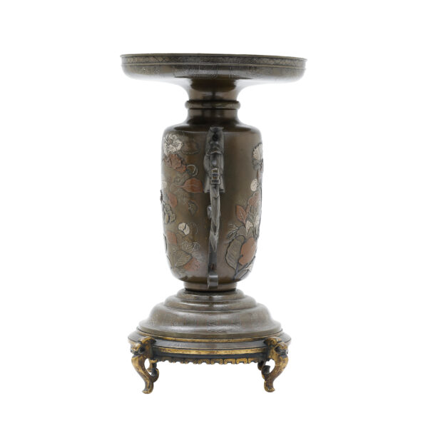 Japanese Pottery Flower Vase<br>(Tsubo-04) - Image 3