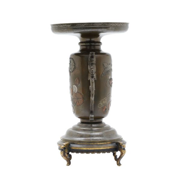 Japanese Pottery Flower Vase<br>(Tsubo-04) - Image 4