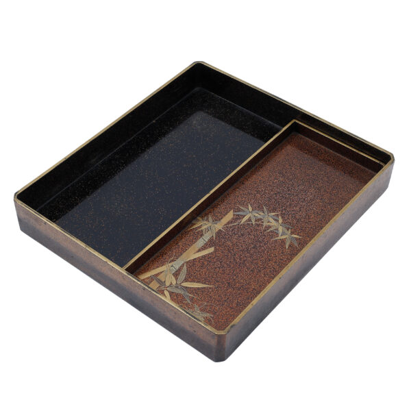 Japanese lacquer box<br>-Makie Suzuri Bako<br> Kiku Ikegaki Zu (Suzuribako-11) - Image 10
