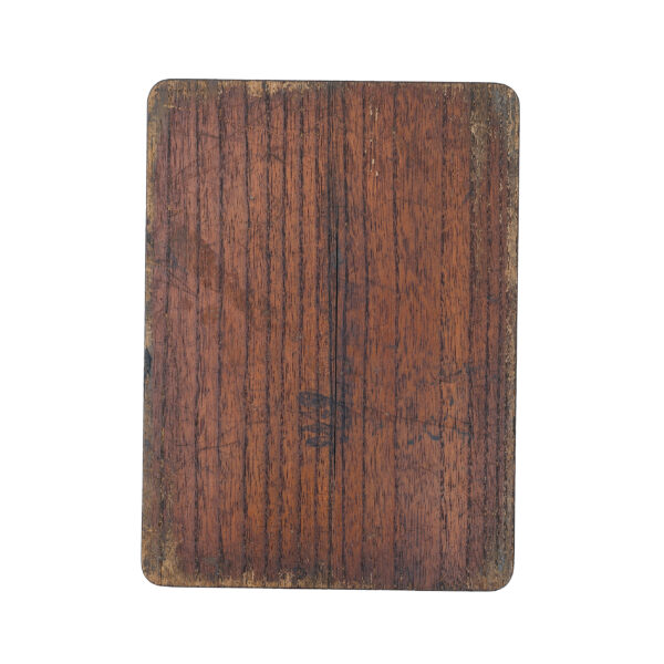 Japanese lacquer box<br>-Makie Suzuri Bako<br> Ume Giku Zu (Suzuribako-12) - Image 5