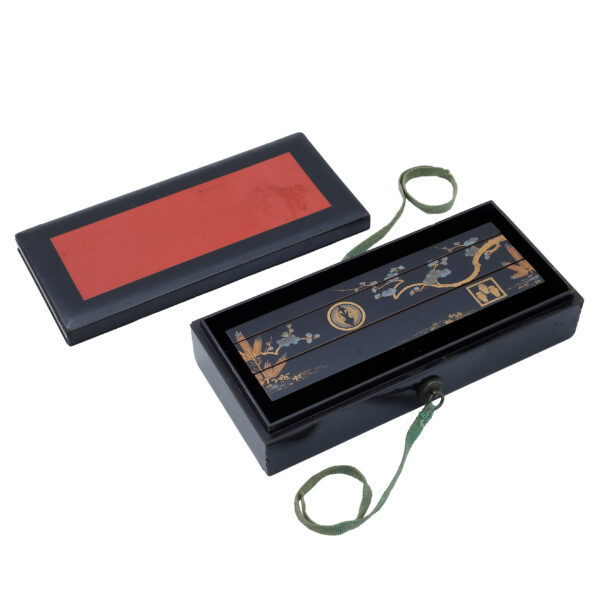 Japanese lacquer box set<br>Makie Fubako (Fubako-03) - Image 4