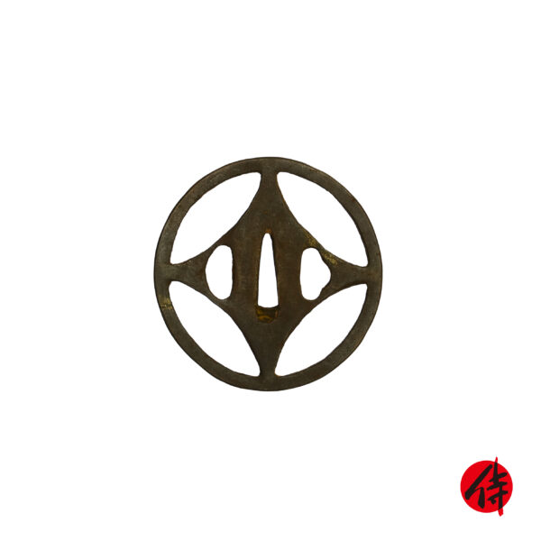 Antique Tsuba for Samurai Sword (T-629)