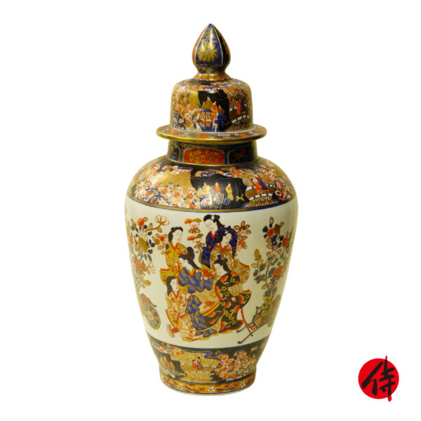 Japanese Pottery Flower Vase<br>(Tsubo-05)