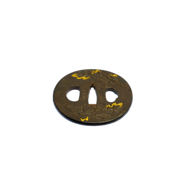 Antique Tsuba for Samurai Sword (T-634) - Image 4