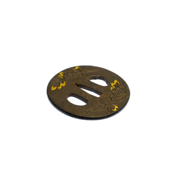 Antique Tsuba for Samurai Sword (T-634) - Image 5