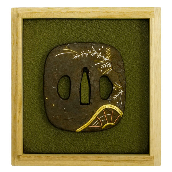 Antique Tsuba for Samurai Sword (T-625) - Image 2