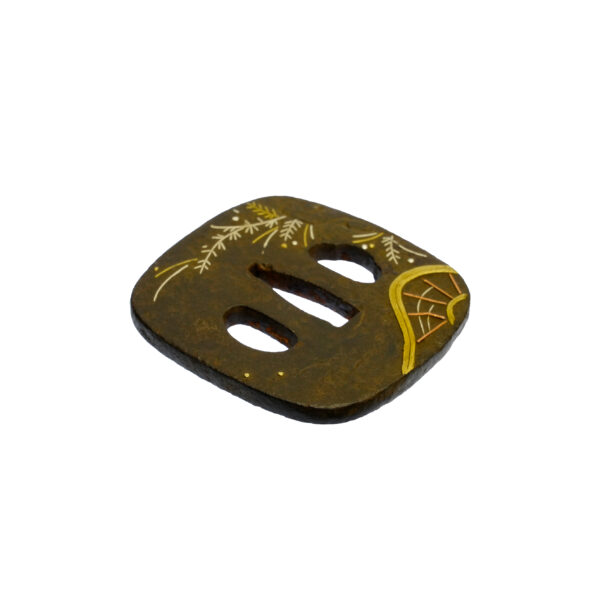 Antique Tsuba for Samurai Sword (T-625) - Image 5