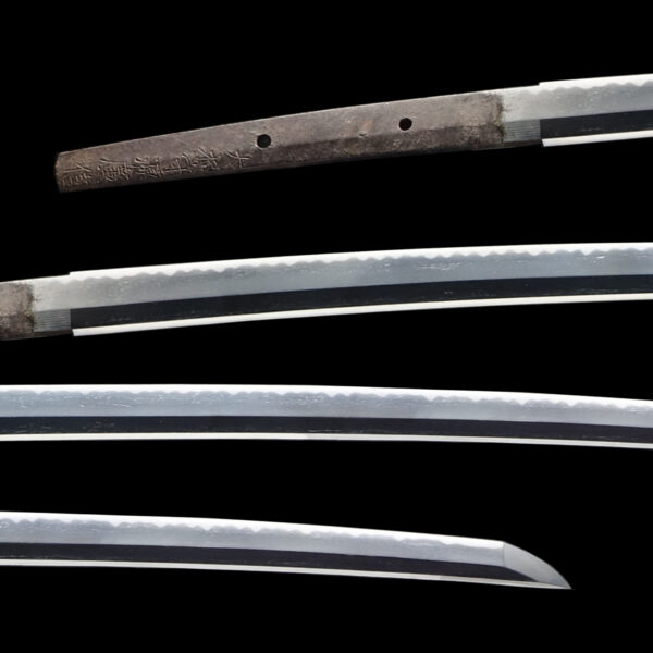 Antique Japanese Sword Katana Signed by Yamato no Kami Minamoto Hironobu<br> NBTHK <span style="color: #ff0000;">Hozon </span>Certificate - Image 2