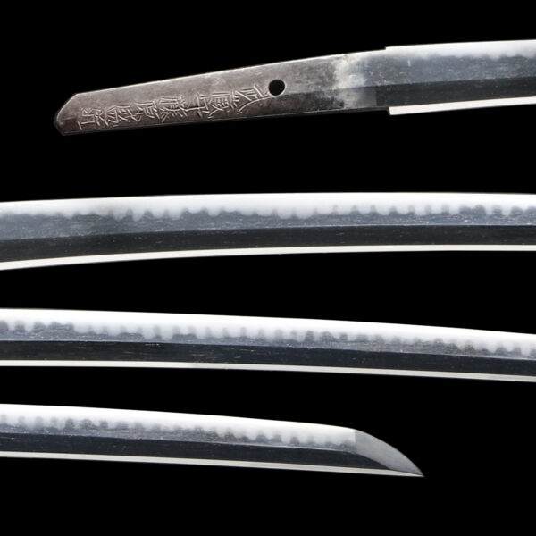Antique Japanese Sword Wakizashi Signed by Morimichi <br>NBTHK <span style="color: #ff0000;"><strong> Tokubetsu Hozon</strong> </span>Certificate - Image 2
