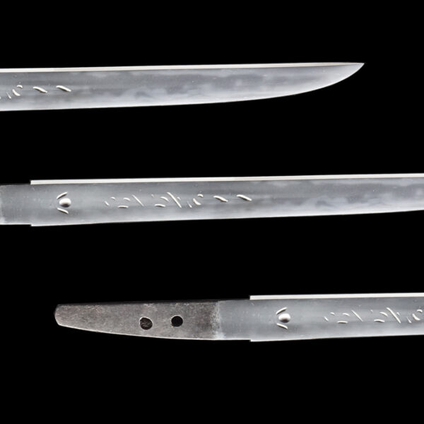 Antique Japanese Sword Tanto Signed by Soshu Jyu Akihiro <br>NBTHK <span style="color: #ff0000;"><strong> Tokubetsu Hozon</strong> </span>Certificate - Image 3