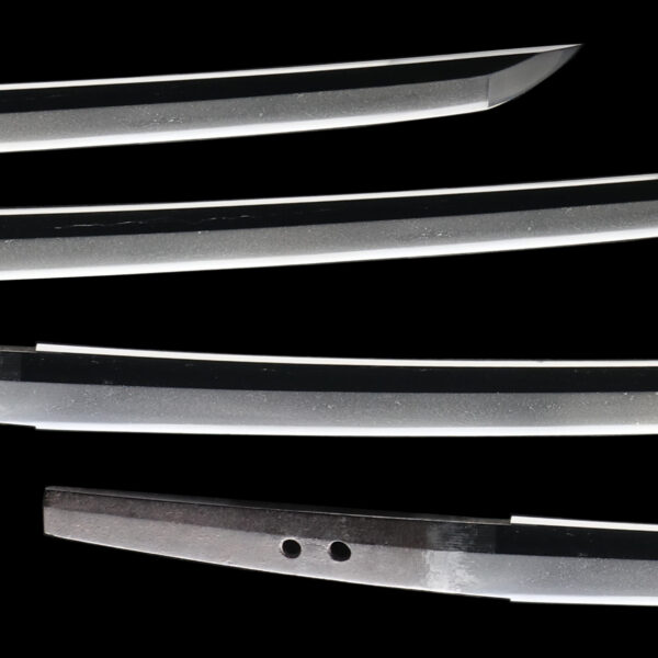 Antique Japanese Sword Wakizashi attributed to Tegai Kanekiyo <br>NBTHK <span style="color: #ff0000;"><strong>Tokubetsu Hozon</strong> </span>Certificate - Image 3