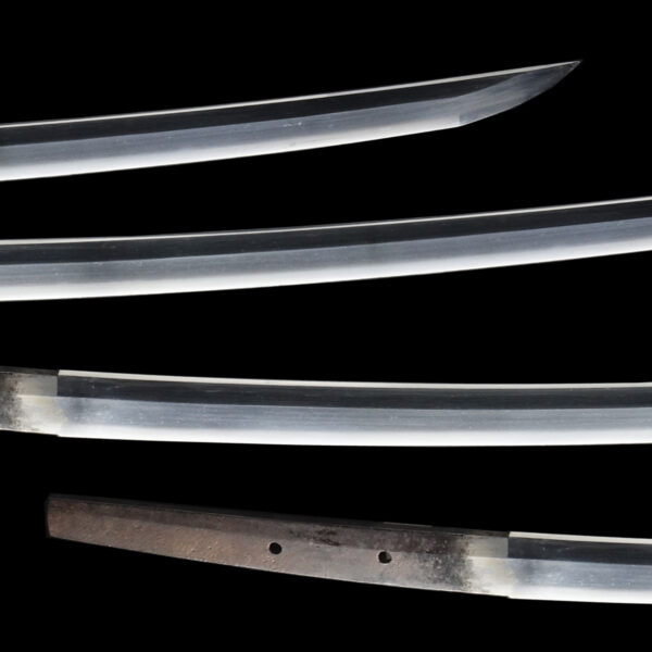 Antique Japanese Sword Katana Signed by Kaneyasu <br>NBTHK <span style="color: #ff0000;">Hozon </span>Certificate - Image 3