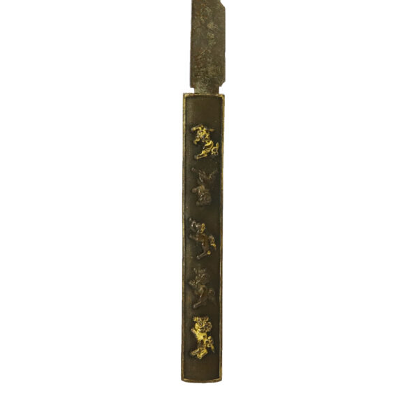 Antique Japanese Sword Tanto Signed by Bizen Osafune Morihiro<br> NBTHK <span style="color: #ff0000;">Hozon </span>Certificate - Image 18