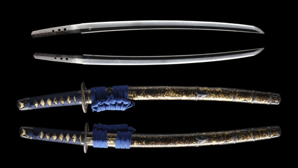 Antique Japanese Sword Wakizashi Signed by Bishu Osafune Norimitsu<br> NBTHK <span style="color: #ff0000;">Hozon</span> Certificate - Image 12