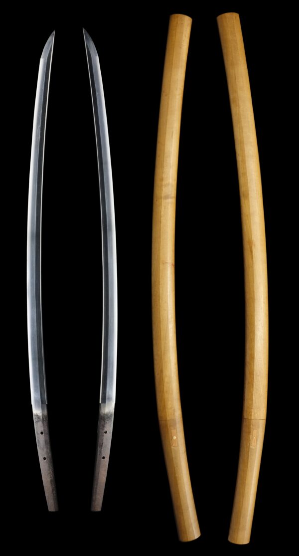 Antique Japanese Sword Katana Signed by Kaneyasu <br>NBTHK <span style="color: #ff0000;">Hozon </span>Certificate - Image 7
