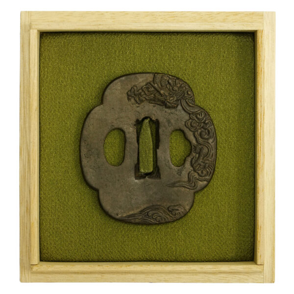 Antique Tsuba for Samurai Sword (T-638) - Image 2