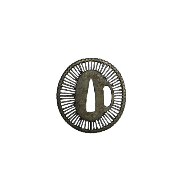 Antique Tsuba for Samurai Sword (T-636) - Image 3
