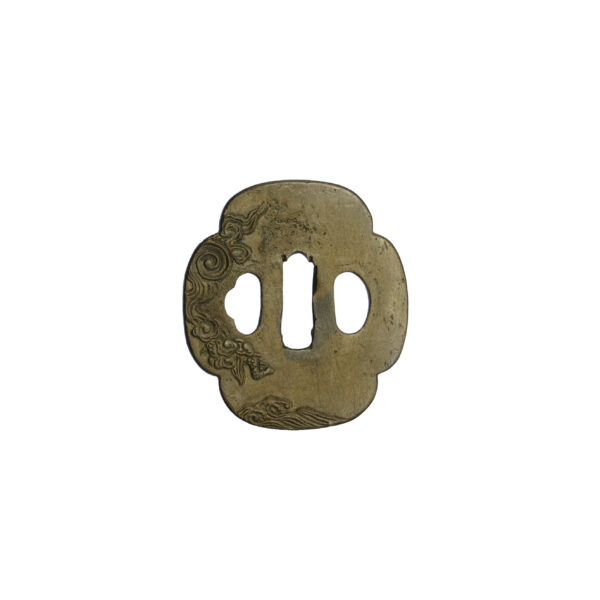 Antique Tsuba for Samurai Sword (T-638) - Image 3