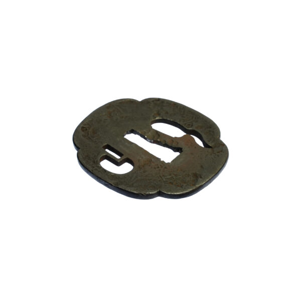 Antique Tsuba for Samurai Sword (T-635) - Image 5