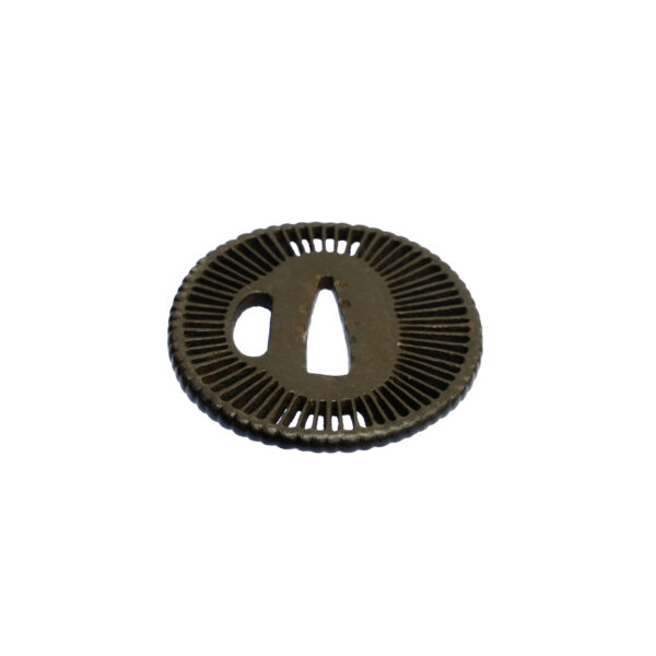 Antique Tsuba for Samurai Sword (T-636) - Image 4