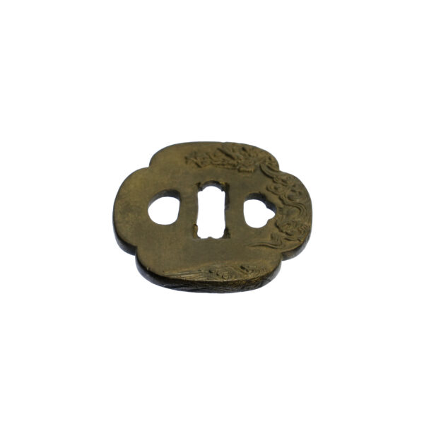 Antique Tsuba for Samurai Sword (T-638) - Image 4