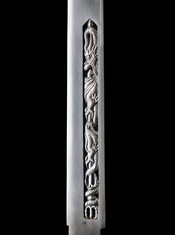 Antique Japanese Sword Tanto Signed by Shimosaka<br>NTHK Kanteisho - Image 15