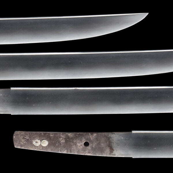 Antique Japanese Sword Wakizashi Signed by Kunishige <br>NBTHK <span style="color: #ff0000;">Hozon </span>Certificate - Image 3