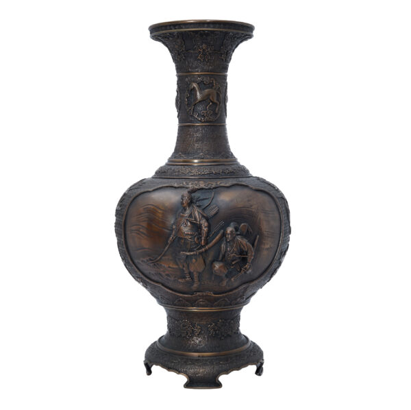 Japanese Pottery Flower Vase<br>(Tsubo-15) - Image 2
