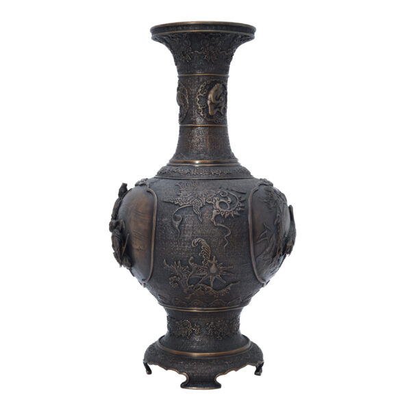 Japanese Pottery Flower Vase<br>(Tsubo-15) - Image 3