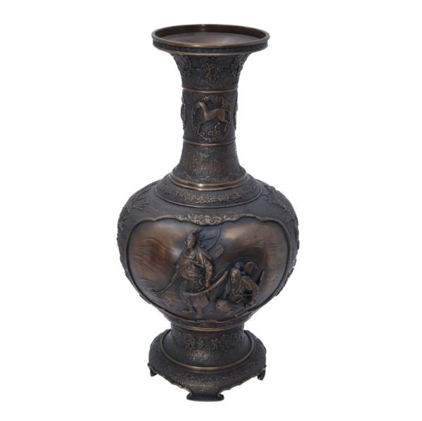 Japanese Pottery Flower Vase<br>(Tsubo-15) - Image 6