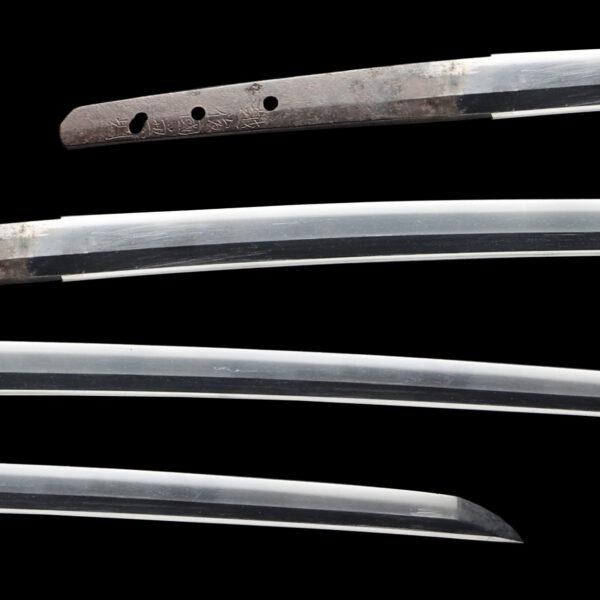 Antique Japanese Sword Katana Signed by Echigo Koku Kanenori<br> NTHK Kanteisho Certificate - Image 2