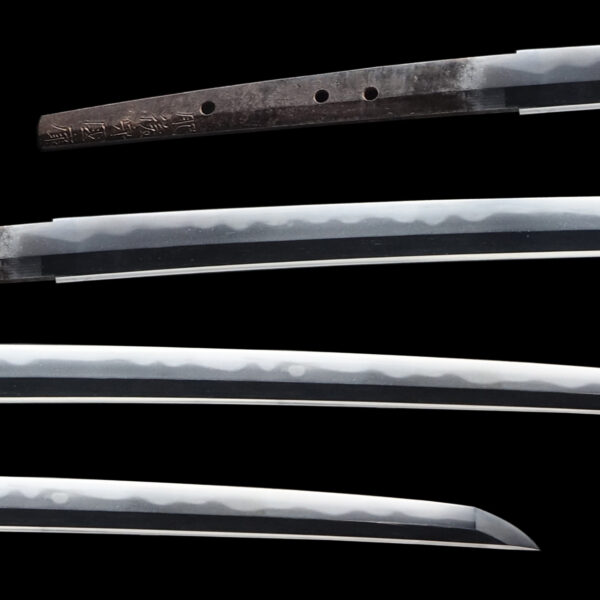 Antique Japanese Sword Katana Signed by Higo no Kami Kuniyasu<br> NBTHK Tokubetsu Kicho Certificate - Image 2