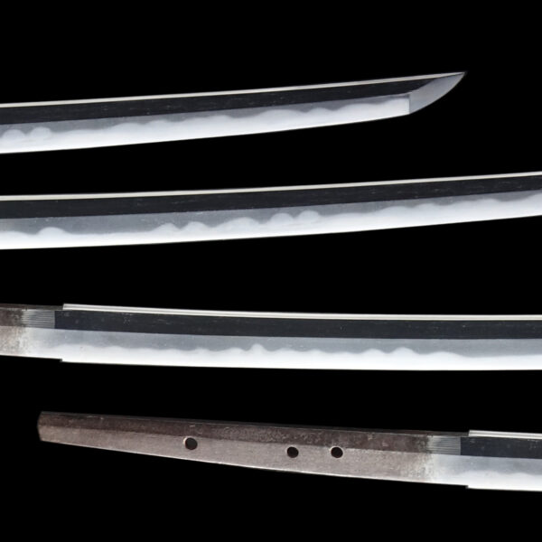 Antique Japanese Sword Katana Signed by Higo no Kami Kuniyasu<br> NBTHK Tokubetsu Kicho Certificate - Image 3
