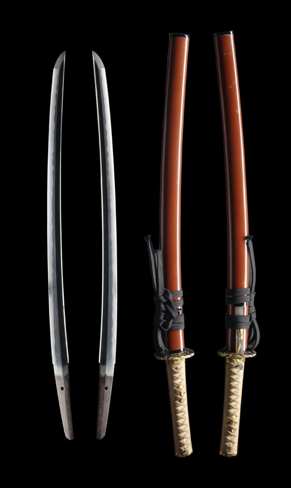 Antique Japanese Sword Daisho Signed by Kunitsuna/ Kuniyuki<br> NBTHK <span style="color: #ff0000;"><strong>Tokubetsu Hozon</strong></span> and <span style="color: #ff0000;">Hozon</span> Certificate - Image 14