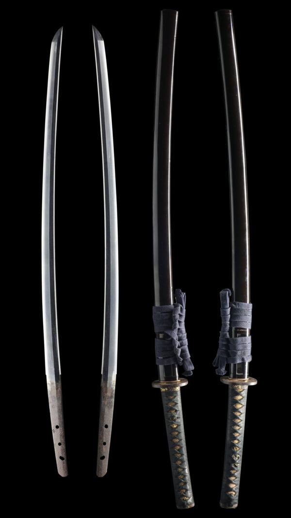Antique Japanese Sword Katana Signed by Echigo Koku Kanenori<br> NTHK Kanteisho Certificate - Image 8