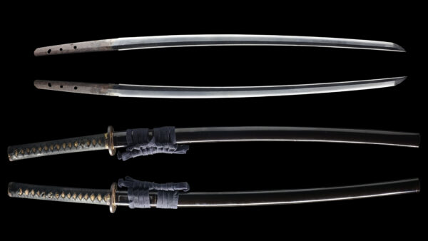 Antique Japanese Sword Katana Signed by Echigo Koku Kanenori<br> NTHK Kanteisho Certificate - Image 13