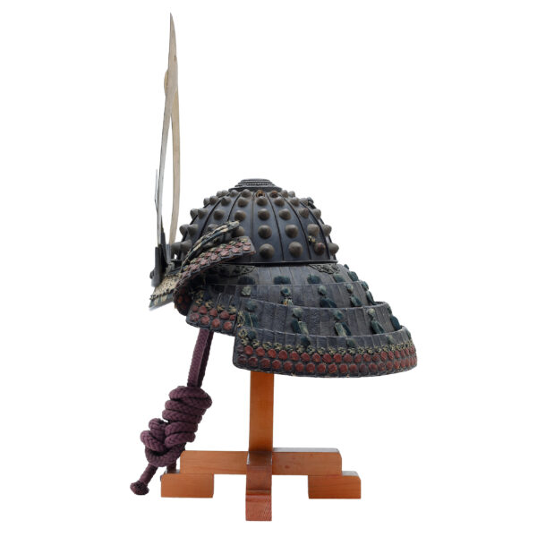 Antique Samurai Helmet <br>Mid-Edo Period <br>Jurokken Hoshi Kabuto <br><span style="color: #ff0000;"><strong>Koushu Tokubetsu Kicho</strong></span> Shiryo Certificate</span> (KT-27) - Image 3
