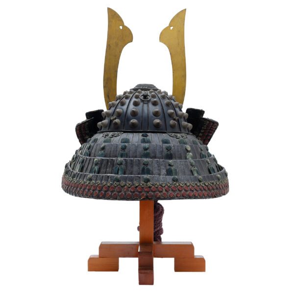 Antique Samurai Helmet <br>Mid-Edo Period <br>Jurokken Hoshi Kabuto <br><span style="color: #ff0000;"><strong>Koushu Tokubetsu Kicho</strong></span> Shiryo Certificate</span> (KT-27) - Image 4