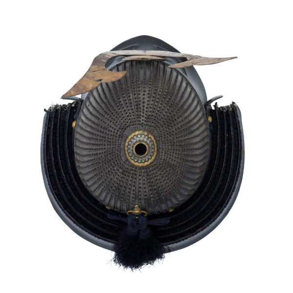 Antique Samurai Helmet <br>Early Edo Period <br>Rokujuni Ken Koboshi Kabuto <br><span style="color: #ff0000;"><strong>Tokubetsu Kicho</strong></span> Shiryo Certificate</span> (KT-28) - Image 7