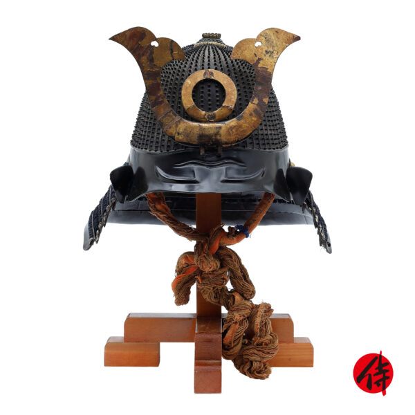 Antique Samurai Helmet <br>Early Edo Period <br>Rokujuni Ken Koboshi Kabuto <br><span style="color: #ff0000;"><strong>Tokubetsu Kicho</strong></span> Shiryo Certificate</span> (KT-28)