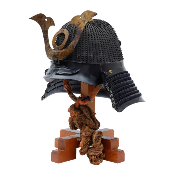 Antique Samurai Helmet <br>Early Edo Period <br>Rokujuni Ken Koboshi Kabuto <br><span style="color: #ff0000;"><strong>Tokubetsu Kicho</strong></span> Shiryo Certificate</span> (KT-28) - Image 2