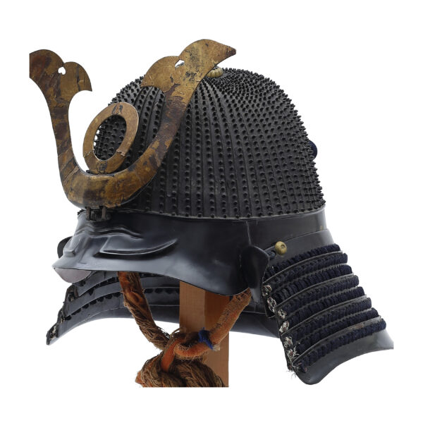 Antique Samurai Helmet <br>Early Edo Period <br>Rokujuni Ken Koboshi Kabuto <br><span style="color: #ff0000;"><strong>Tokubetsu Kicho</strong></span> Shiryo Certificate</span> (KT-28) - Image 9
