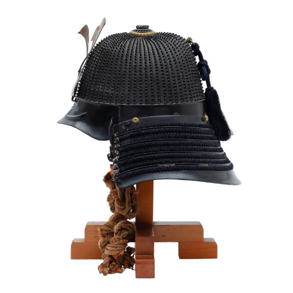 Antique Samurai Helmet <br>Early Edo Period <br>Rokujuni Ken Koboshi Kabuto <br><span style="color: #ff0000;"><strong>Tokubetsu Kicho</strong></span> Shiryo Certificate</span> (KT-28) - Image 3